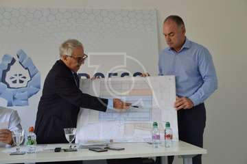 GoroEco arremetió contra los gobernantes del Ayuntamiento en una rueda de prensa  (Foto TA)